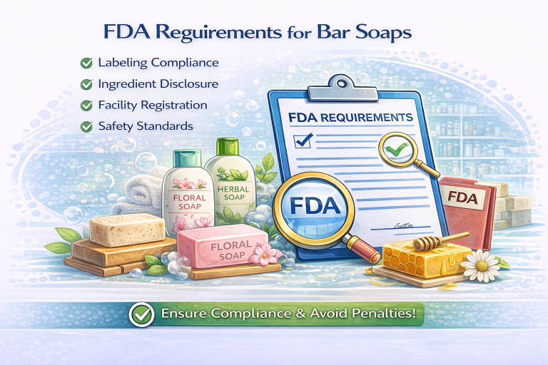 FDA Requirements for Bar Soaps