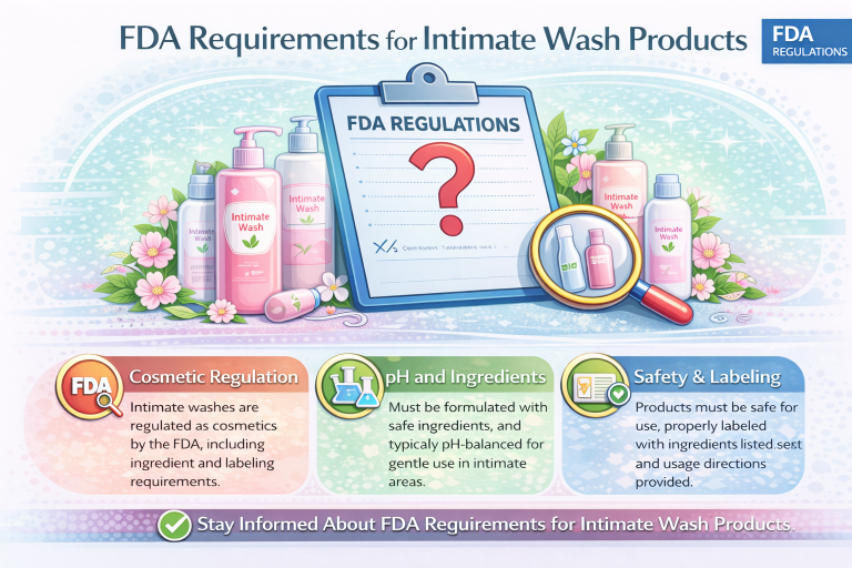FDA Requirements for Intimate Wash Products