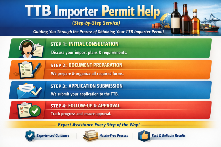 Get Your TTB Importer Permit Without Delays