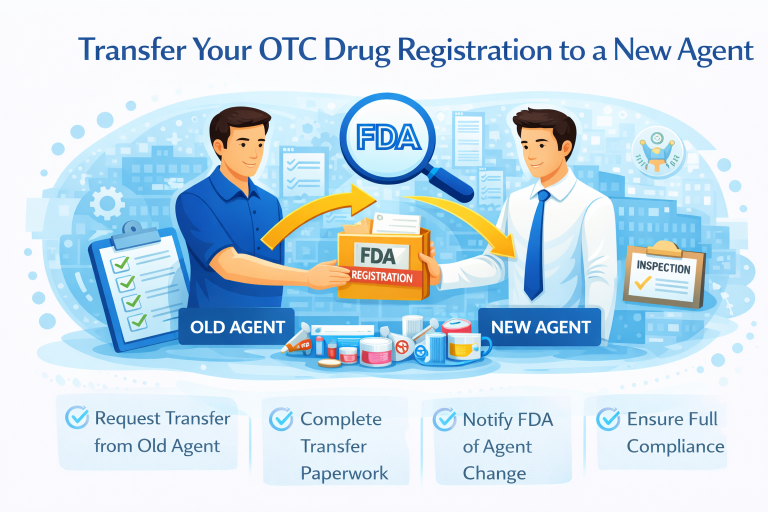 How to Change Your U.S. Agent for FDA Drug Registration