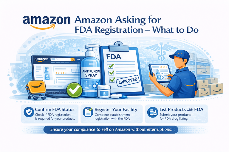 How to Respond When Amazon Requests FDA Compliance