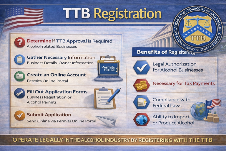 TTB Registration Alcohol Permits Compliance Guide