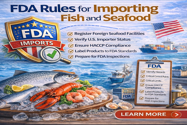 Understanding FDA Seafood Import Requirements for the United States
