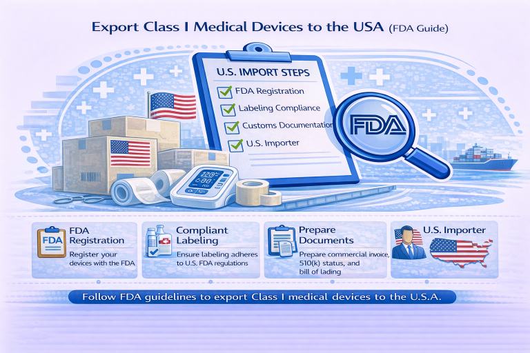 Can You Export Class I Medical Devices to the United States