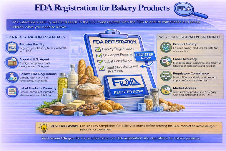 Do Bakery Products Require FDA Registration