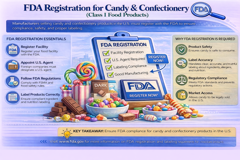 FDA Registration for Candy