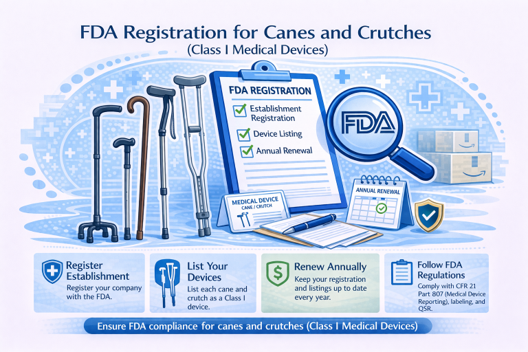 FDA Registration for Canes and Crutches
