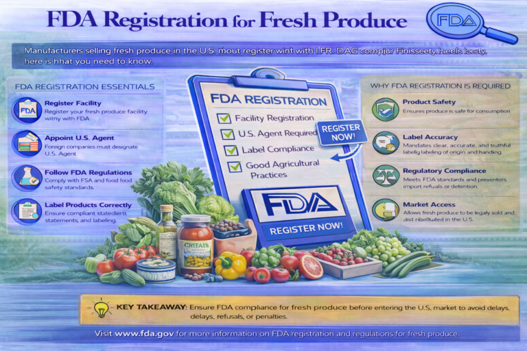 FDA Registration for Fresh Produce