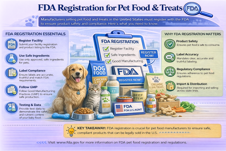 FDA Registration for Pet Food Treats