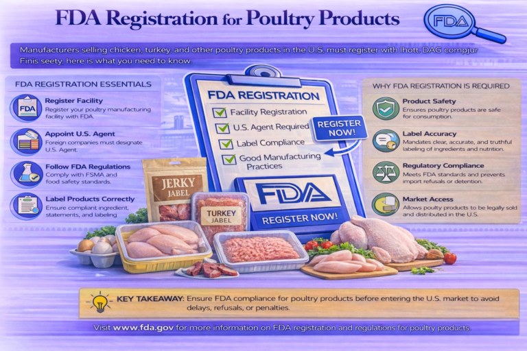 FDA registration for poultry products