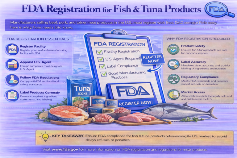 FDA registration guide for fish products