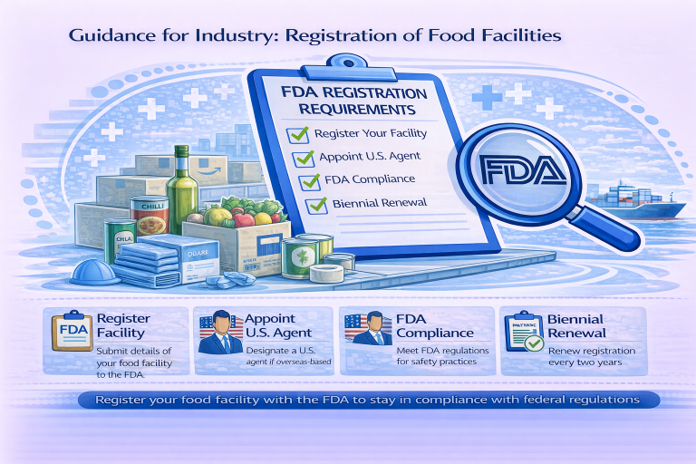 Guidance for Industry Registration of Food Facilities