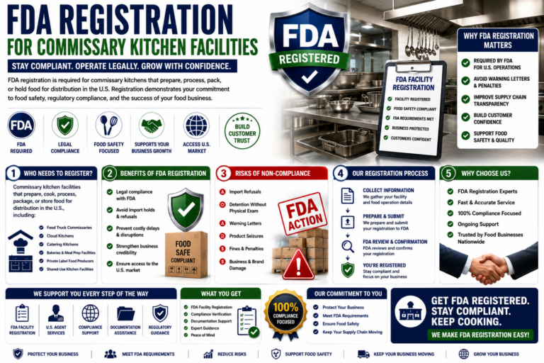 fda registration for commissary kitchen facilities
