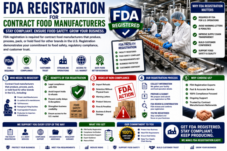 fda registration for contract food manufacturers