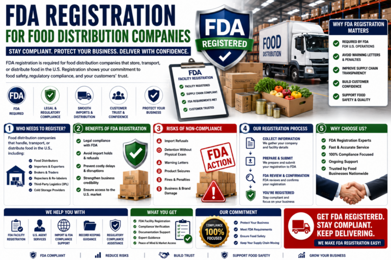fda registration for food distribution companies