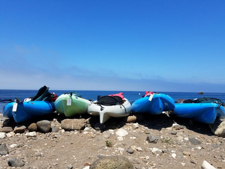 Kayaking Channel Islands National Park