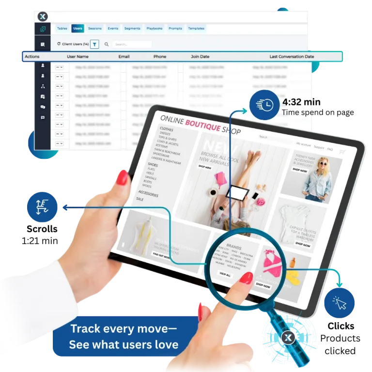 Monitor User Behavior