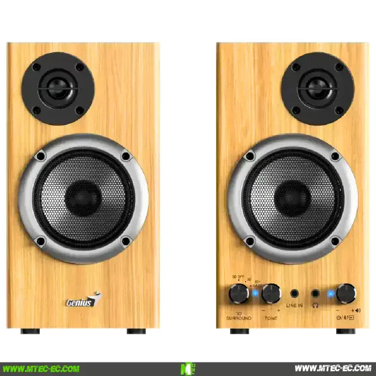 Genius SP-HF520BT Madera Parlante Tienda gamer