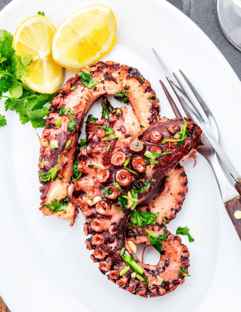Easy Grilled Octopus 1 grilled spanish octopus
