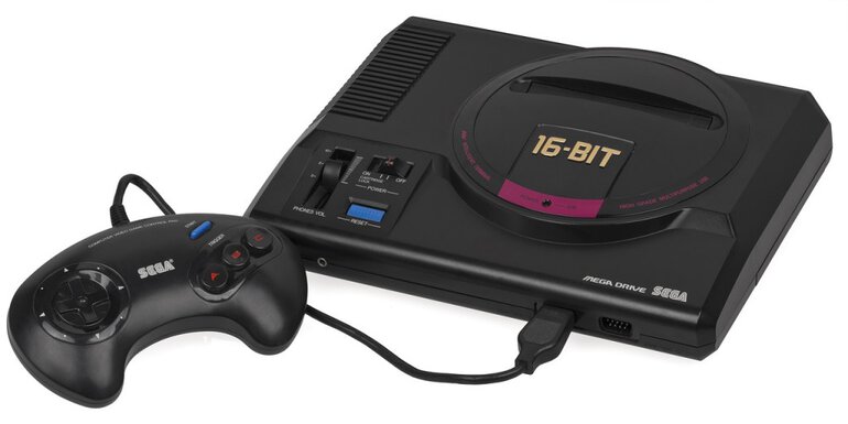 retro gadgets, sega 16-bit