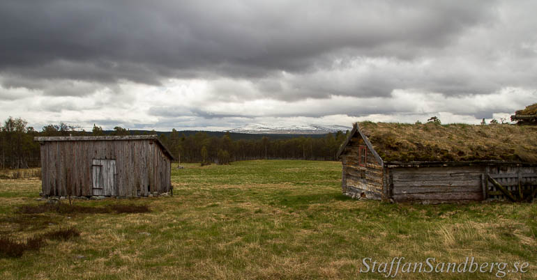 Efter en snöig dag blev det några dagar med varierat väder, mest uppehåll med några skurar som snabbt drog förbi.