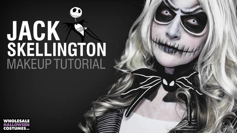 jack skellington makeup