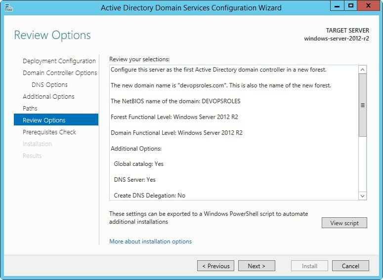Install Active Directory Windows Server 2012 R2 22 In this tutorial, How to Install Active Directory Windows Server 02