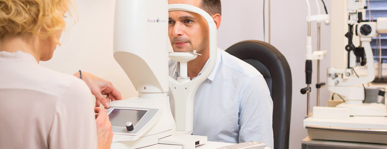 Augenuntersuchung Augen-OP Operation Augen Wien