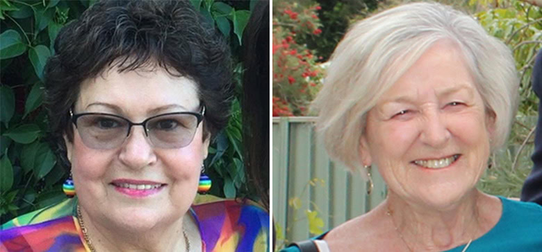 Lynette Chester and Jo Barker