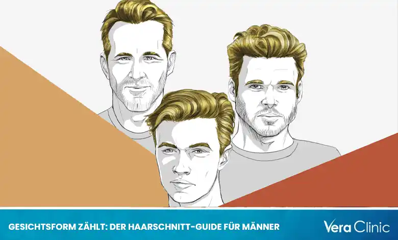 Gesichtsform zählt: Der Haarschnitt-Guide für Männer