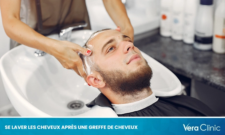 Se laver les cheveux après une greffe de cheveux