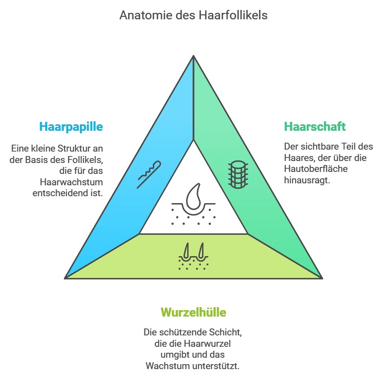Anatomie des Haarfollikels Anatomie des Haarfollikels