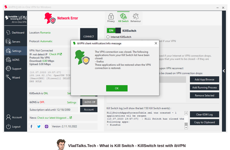 What is Kill Switch and why it is a must-have VPN feature? 16 What is Kill Switch - ibVPN test