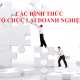 Các hình thức tổ chức lại doanh nghiệp