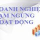 Thủ tục tạm ngừng hoạt động kinh doanh của Doanh nghiệp tư nhân