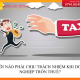 Người nào phải chịu trách nhiệm khi doanh nghiệp trốn thuế?