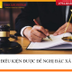 Điều kiện được đề nghị đặc xá
