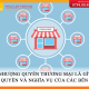 Nhượng quyền thương mại là gì?