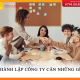 Thành lập công ty cần những gì?