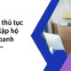 Tư vấn thủ tục mở hộ kinh doanh cá thể