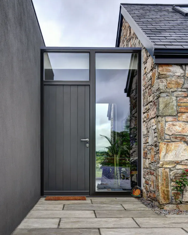 grey coloured Front Door