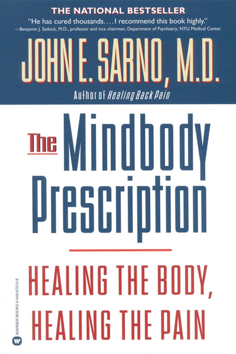 Cover des Buches "The Mindbody Prescription" von John E. Sarno.