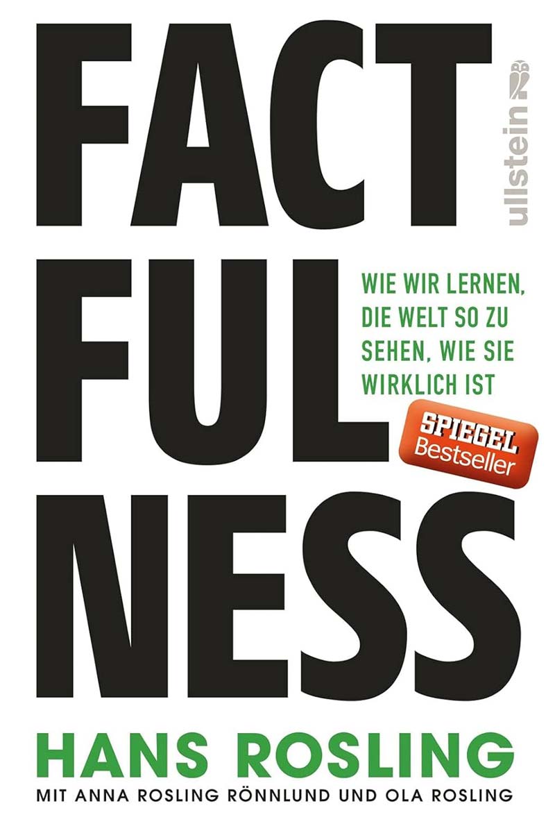 Cover des Buches Factfulness von Hans Rosling.