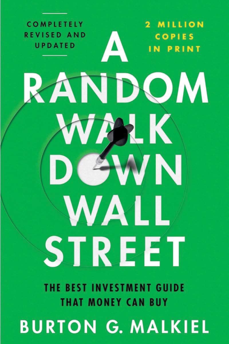 Cover des Buchs „A Random Walk Down Wall Street“ von Burton Malkiel.