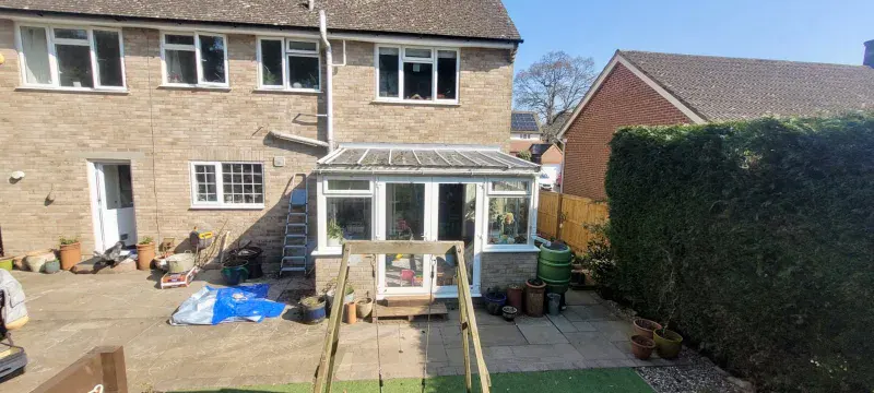 new conservatory-install