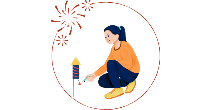 Người dân không được tự ý sử dụng pháo nổ và pháo hoa nổ.
