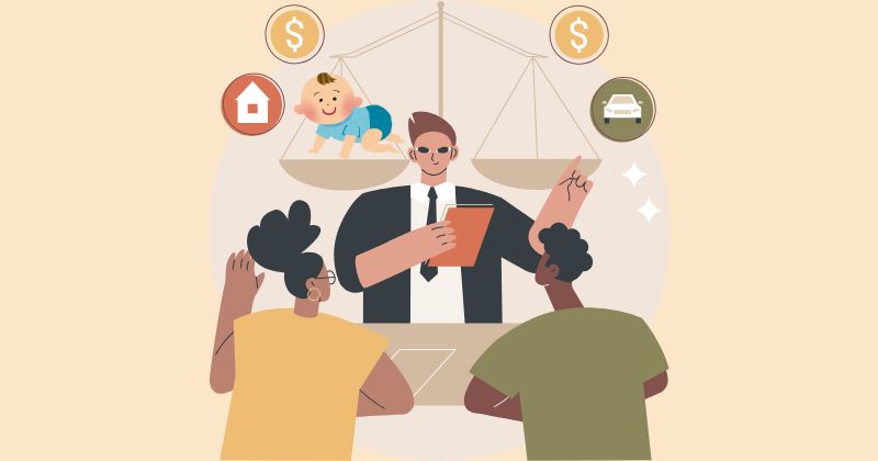Quy trình ly hôn khi con dưới 24 tháng tuổi
