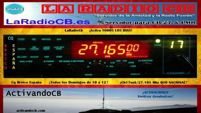 CQ Breico España de 10 a 12 canal 17 USB todos los domingos