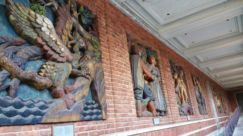 Exploring the Legacy of Thor in Norway - In the Footsteps of Vikings 19 Oslo City Hall Norse Carvings