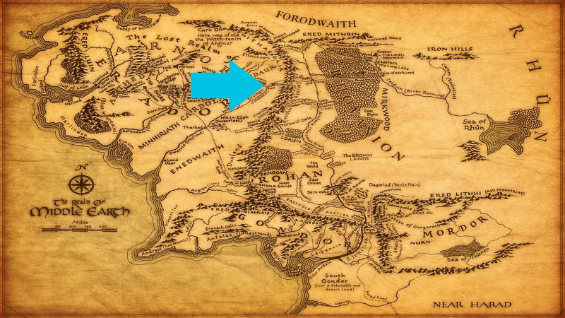 Real Inspirations for Middle Earth in Switzerland Rivendell 2 Middle Earth Map